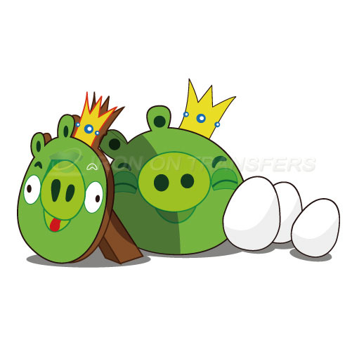 Angry Birds Iron-on Stickers (Heat Transfers)NO.1295
